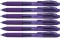6x pióro kulkowe automatyczne Pentel, EnerGel BL-107, 0.7mm, fioletowy
