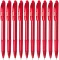 Zestaw 10x długopis automatyczny Pentel, Wow BK417, 0.7mm, czerwony