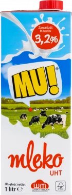12x Mleko UHT Wart-Milk MU!, 3.2%, 1l