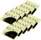 10x Karteczki samoprzylepne Dalpo Memo Notes, 75x75mm, 100 karteczek, żółty
