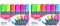 Zestaw 2x zakreślacz Office Products, ścięta, 6 sztuk, mix kolorów fluorescencyjnych