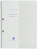 20x Skoroszyt kartonowy oczkowy Barbara, 1/2 A4, do 150 kartek, 280g/m2, biały