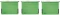 Zestaw 3x teczka zawieszana kartonowa z rozciągliwymi bokami Leitz Alpha, A4, 348x260mm, 275g/m2, zielony