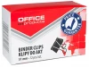 2x Klip biurowy Office Products, 51mm, 12 sztuk, czarny