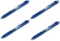 Zestaw 4x pióro kulkowe automatyczne Pentel, EnerGel BLN-105, 0.5mm, niebieski