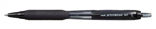 Zestaw 4x długopis automatyczny  Uni, SXN-101 Jeststream, 0.7mm, czarny
