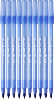 10x Długopis Bic Round Stic Classic, 1mm, niebieski