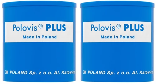 2x Plaster w rolce Viscoplast Polovis, 5cmx5m, biały