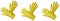Zestaw 3 x rękawice lateksowe domowe Zosia Gosposia, rozmiar L, 1 para, żółty (c)