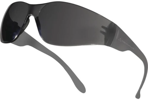 2x Okulary ochronne Delta Plus Brava2 Smoke, UV400, przydymiony
