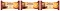 Zestaw 3x biszkopty w czekoladzie Delicpol Delisana, z galaretką pomarańczową, 135g