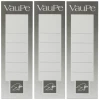 Zestaw 3x etykiety do segregatorów VauPe, wsuwane, 48x152mm, 25 sztuk, biały