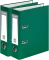 Zestaw 2x segregator VauPe FCK, A5, szerokość grzbietu 75mm, do 500 kartek, zielony