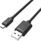 Zestaw 2x Kabel microUSB-USB 2.0 Unitek Y-C451GBK, Mobile, 1m, czarny