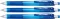 Zestaw 3x ołówek automatyczny Energize Pentel PL105, 0.5mm, z gumką, niebieski