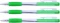 Zestaw 3x długopis automatyczny Office Products, 0.7mm, zielony
