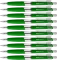 Zestaw 10x Długopis automatyczny Toma TO-038, Medium, 1mm, zielony