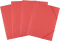 Zestaw 4x Teczka plastikowa z gumką D.Rect, A4, 40mm, czerwony