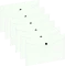 6x Teczka kopertowa Eagle 043, A5, na zatrzask, biały