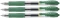 3x Długopis żelowy automatyczny Pilot, G2, 0.5mm, zielony
