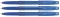3x Długopis Pilot Super Grip G, 0.7mm, niebieski