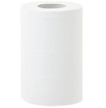 6x Ręcznik papierowy Merida Top, 2-warstwowy, 70m, w roli, 1 rolka, biały