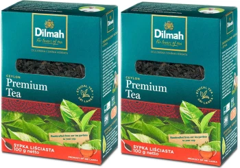 Zestaw 2x herbata czarna liściasta Dilmah Premium Tea Ceylon Orange Pekoe, 100g