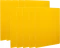 10x Teczka kartonowa z gumką lakierowana Barbara, A4, 3mm, żółty