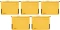 Zestaw 5x Teczka zawieszana kartonowa z rozciągliwymi bokami Leitz Alpha, A4, 348x260mm, 275g/m2, żółty