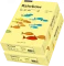 Zestaw 2x Papier ksero ekologiczny Rainbow, A4, 160g/m2, 250 arkuszy, jasny żółty (R12)