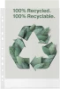 2x Koszulki groszkowe Esselte Recycle Premium, A4, 70µm, 100 sztuk, transparentny