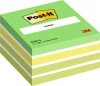 2x Karteczki samoprzylepne Post-it, 76x76mm, 450 karteczek, zielony neonowy
