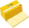 4x Karteczki samoprzylepne Post-it, 38x51mm, 3x100 karteczek, żółty pastelowy