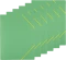 Zestaw 6x Teczka plastikowa z gumką D.Rect, A4, 40mm, zielony