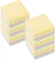 6x Karteczki samoprzylepne D.Rect, 76x76mm, 400 karteczek, mix kolorów pastelowych