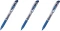 Zestaw 3x Pióro kulkowe Pentel, BL57, 0.7mm, niebieski