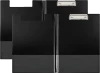 Zestaw 2x Podkład do pisania Biurfol (clipboard) z okładką, A4, czarny
