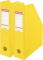 Zestaw 2x Organizer kartonowy na dokumenty Esselte Vivida, składany , A4, 70mm, do 700 kartek żółty