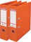 Zestaw 2x Segregator Esselte No.1 Power, A4, szerokość grzbietu 75mm, do 500 kartek, pomarańczowy
