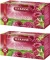 Zestaw 2x Herbata owocowa w kopertach Teekanne  Raspberry, malina, 20 sztuk x 2.5g