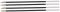 4x wkład F-145K do długopisu Rystor, Kropka, 0.5mm, niebieski