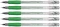 5x Długopis żelowy Rystor, Fun Gel G-032, 0.5mm, zielony