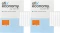 Zestaw 2x etykiety uniwersalne Ofix Economy, 38x21.2mm, 100 arkuszy, biały