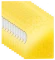 10x Skoroszyt plastikowy z klipsem Leitz Wow ColorClip, A4, do 30 kartek, żółty