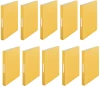Zestaw 10x Segregator Leitz Cosy, A4, szerokość grzbietu 32mm, do 190 kartek, 2 ringi, żółty