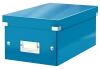Zestaw 2x pudełko na płyty CD/DVD Leitz Click&Store Wow, 147x206x352mm, 1 sztuka, niebieski