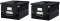 2x pudło uniwersalne Leitz Click&Store Wow, A4, czarny