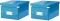 2x pudło uniwersalne Leitz Click&Store Wow, A5, niebieski