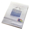 Zestaw 2x Folder groszkowy Leitz CombiFile, poszerzany, z klapką, A4, do 150 kartek, 200µm, 3 sztuki, transparentny