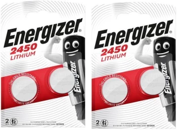 Zestaw 2x Bateria litowa Energizer CR2450, 3V, 2 sztuki